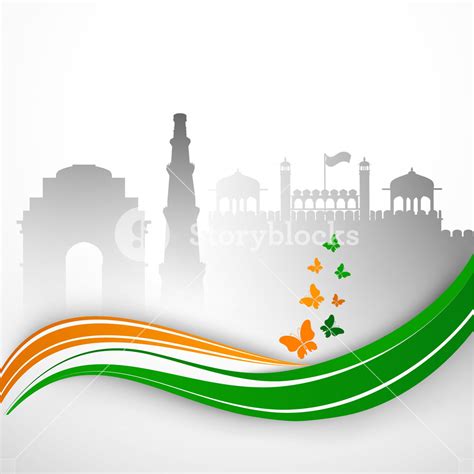 15th August Indian Independence Day Background Royalty-Free Stock Image ...