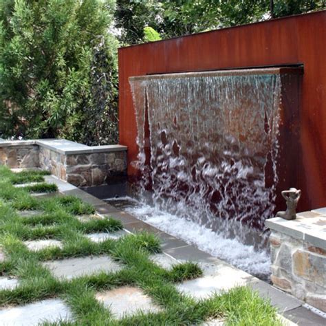 Different Types Of Pond Fountains | Fountains backyard waterfalls, Waterfalls backyard ...