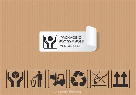 Free Packaging Symbols Vector - Download Free Vector Art, Stock Graphics & Images