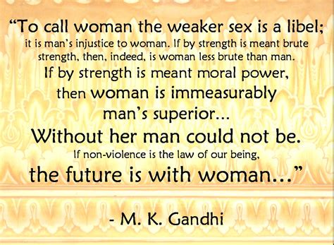 Gandhi Quotes About Women. QuotesGram