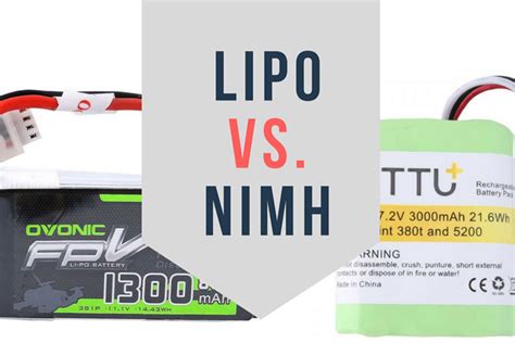 LiPo vs NiMH: Comparison of Two Most Popular Battery Type on The Market - Ampow Blog