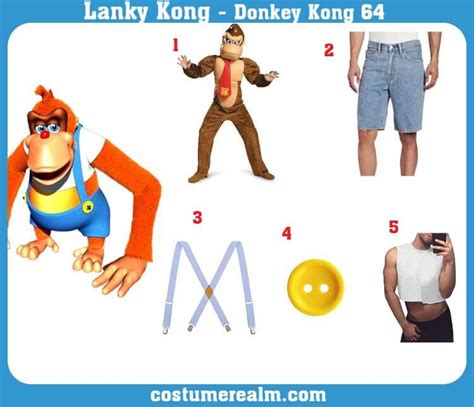 Lanky Kong Costume - Costume Realm