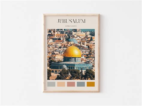 Jerusalem Print, Jerusalem Wall Art, Jerusalem Poster, Jerusalem Photo ...