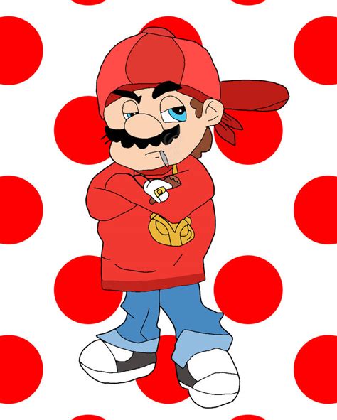 Gangster Mario by Tiana-Koopa on DeviantArt