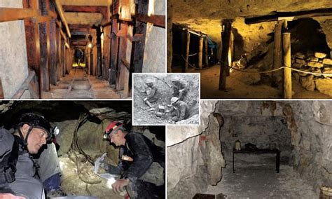 Tunnels reveal First World War sappers underground battle | Daily Mail Online