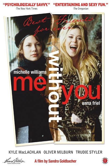 Me Without You (2001) - Posters — The Movie Database (TMDb)