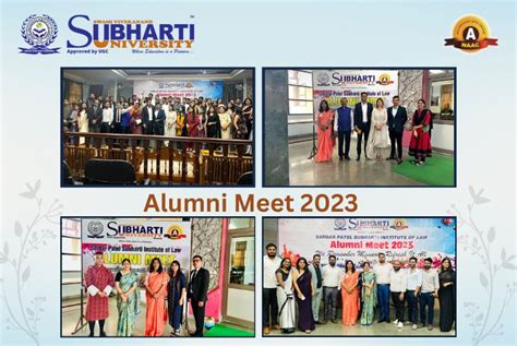 ALUMNI MEET-2023 - Subharti University News