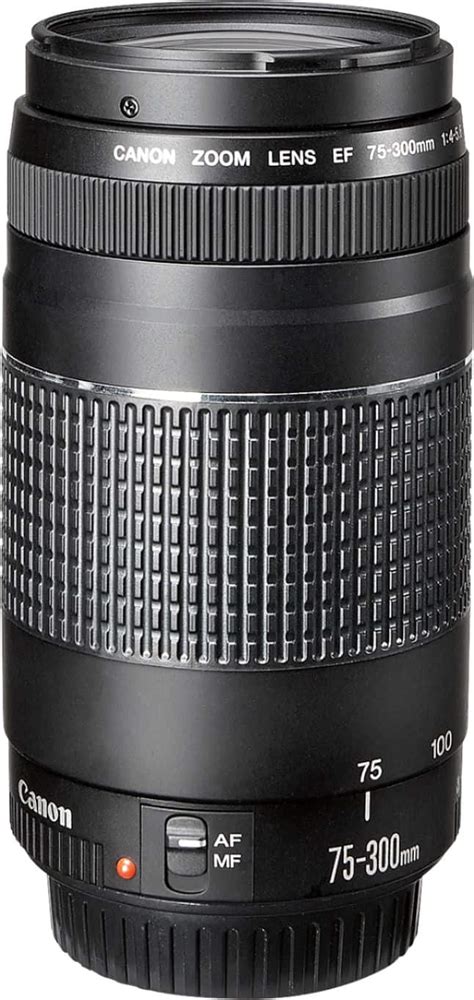 Canon EF75-300mm F4-5.6 III Telephoto Zoom Lens for EOS DSLR Cameras Multi 6472A002 - Best Buy