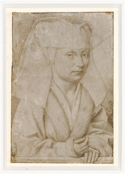 Portrait of a Young Woman Petrus Christus (in circa 1450 | National gallery of art, Silverpoint ...