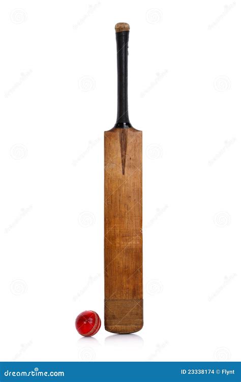 Cricket Bat And Ball Stock Image | CartoonDealer.com #26560801