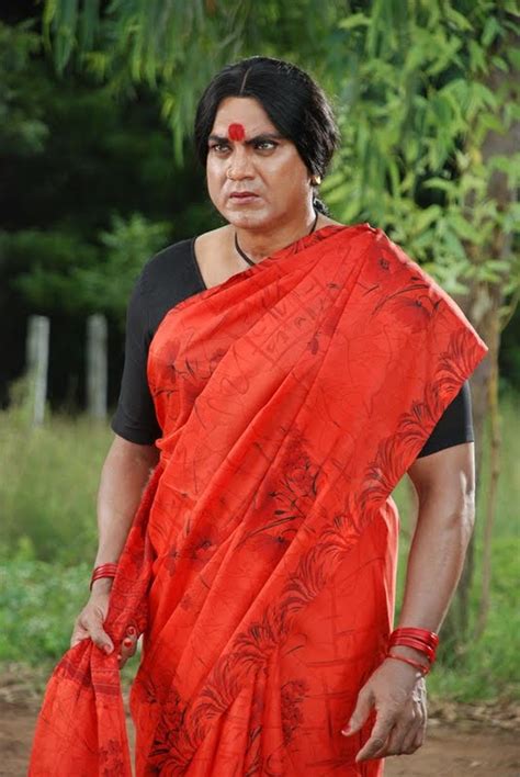 Sarath Kumar in Kanchana Movie Saree Photos