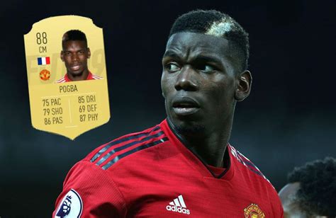 FIFA 19: Manchester United midfielder Paul Pogba's rating has everybody ...