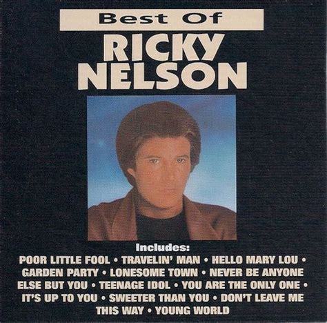 Rick Nelson - Best of Ricky Nelson (CD) - Amoeba Music