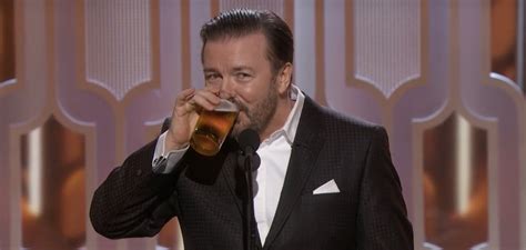 VOTD: Ricky Gervais' 2016 Golden Globes Opening Monologue Makes The Room Awkward