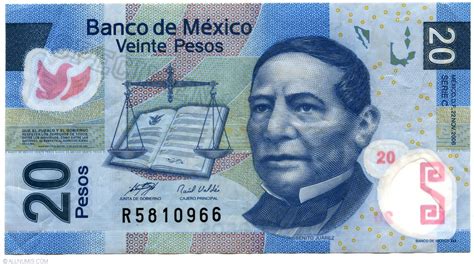 20 Pesos 2006 (22. XI.) - Serie C, 2002-2010 Polymer Issue - Mexico - Banknote - 4569