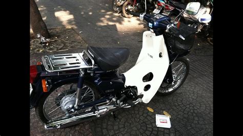 Custom Fi 50cc - Honda Super Cub 50 Custom 2010 - YouTube