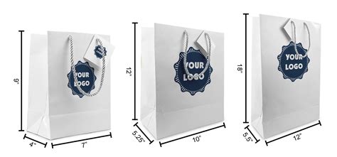 Custom Logo Gift Bag | YouCustomizeIt