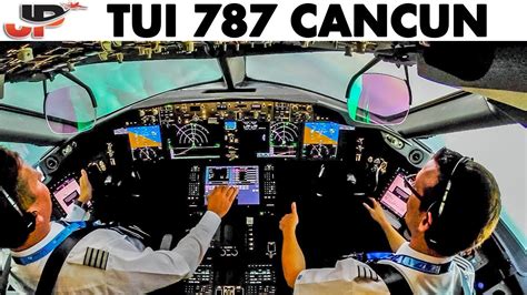 Piloting BOEING 787 out of Cancun + Preflight | Cockpit Views - YouTube