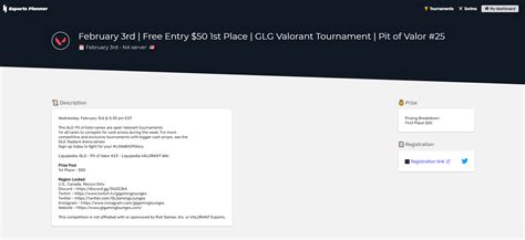 Community Valorant tournaments in a single place update! : r ...