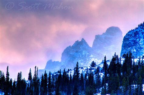 Purple Skies | The Rocky Mountains at Sunset | Scott Mahon | Flickr