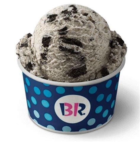 Baskin-Robbins OREO Cookies 'n Cream Ice Cream Nutrition Facts