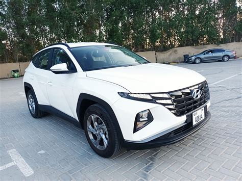 Rent a White Hyundai Tucson, 2022 ID-04235, in Dubai - Renty.ae