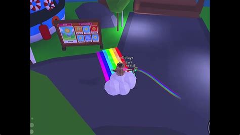 Making rainbows 🌈🌈🌈 Adopt Me Rainbow Maker , Cloud Car and Magic Carpet || Roblox - YouTube