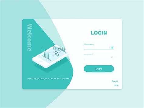 Login | Login design, Web app design, Login page design