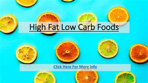 Calaméo - High Fat Low Carb Foods