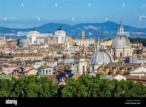 Rome city skyline , Italy Stock Photo - Alamy