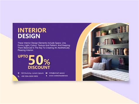 Interior Design Banner by SvjGraphic on Dribbble