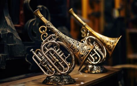 Premium AI Image | The Art of Brass Instruments