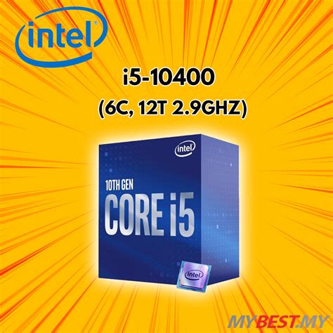 INTEL CORE i5-10400 PROCESSOR