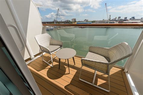 Saga Cruises' Spirit of Adventure - Standard Cabin balcony (every cabin ...