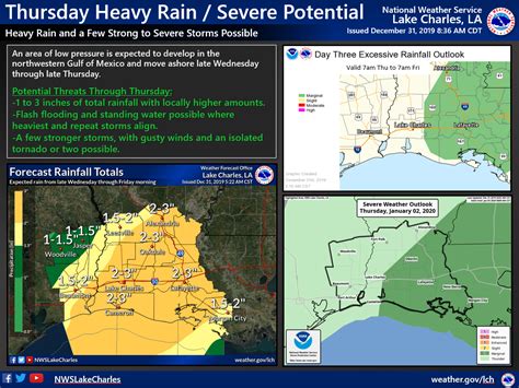 NWS Lake Charles weather update 12.31.19 - Orange Leader | Orange Leader