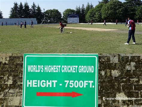 World’s Highest Cricket Ground at Chail in Himachal Pradesh | 40kmph.com