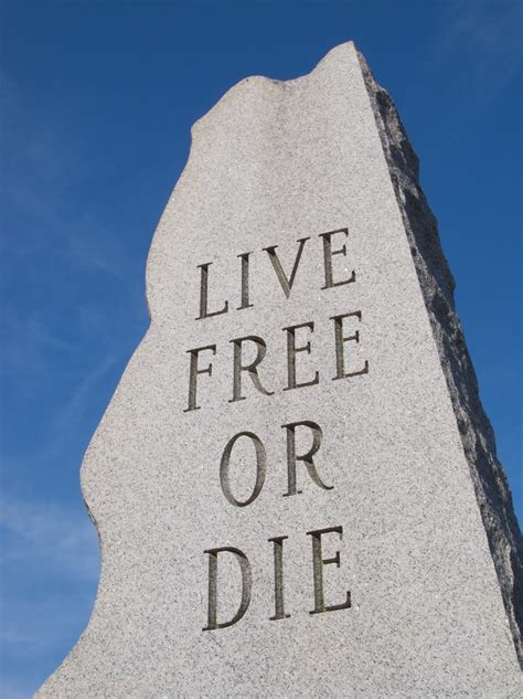 Live Free Or Die | Top portion of the monument on Main Stree… | Flickr