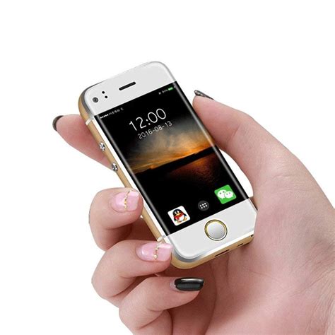 The World's Smallest Smartphone, Sudroid SOYES 6S Android 5.1 OS 2.45 ...