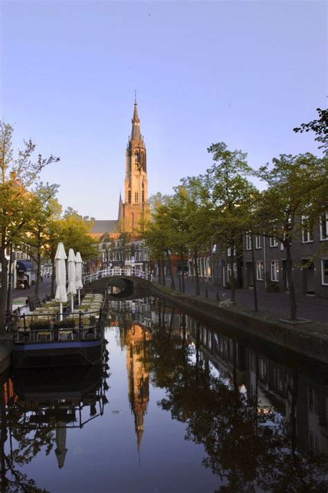 Dutch canals in the city of Delft! | Canals, Delft, Ferry building san francisco