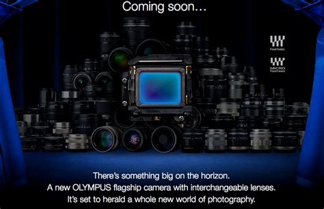 Olympus Teases a New Flagship Camera With Interchangeable Lenses