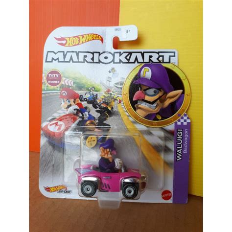 Hot Wheels Mario MarioKart Waluigi Badwagon | Shopee Malaysia