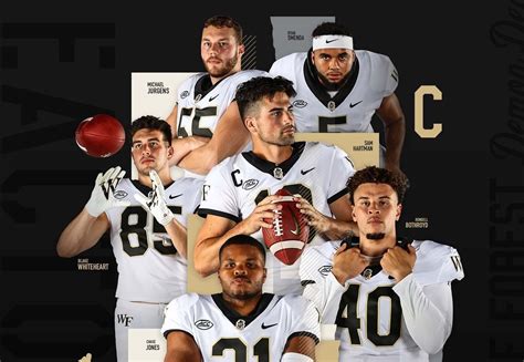 Wake Forest Football announces 2022 team captains