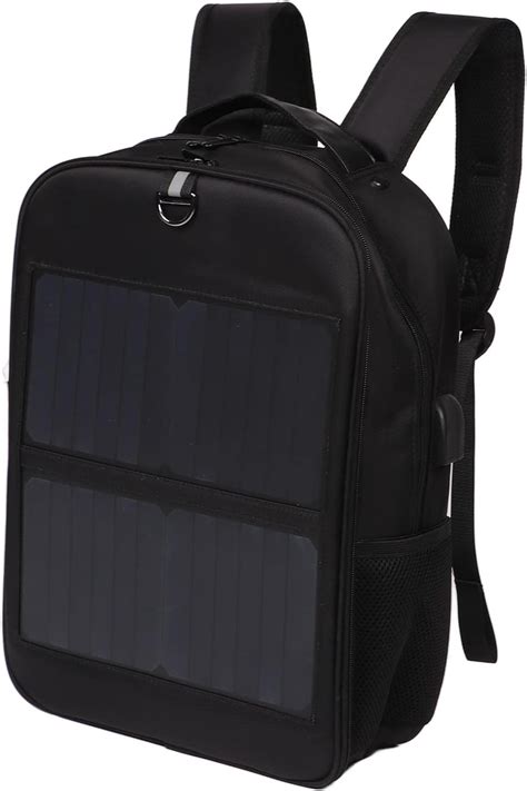 Buy 14W Solar Panel Power Backpack Laptop Bag,Travel Laptop Backpack ...