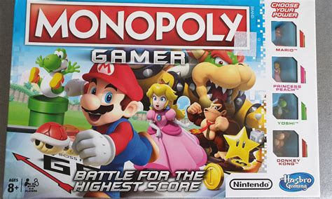 Super Mario Monopoly board game, Toys & Games, Board Games & Cards on ...