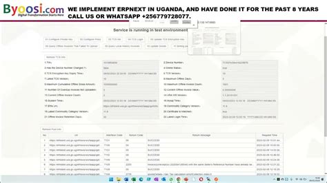 URA EFRIS TO ERPnext Integration Uganda by BYOOSI.COM +256779728077 - YouTube