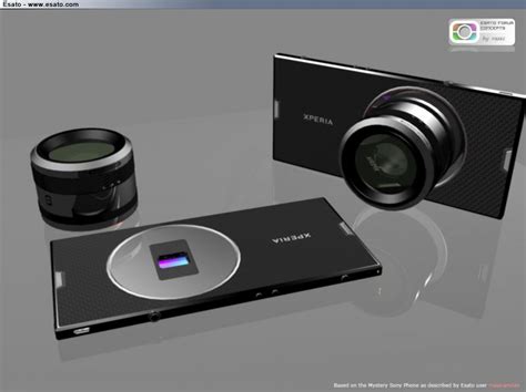 Sony Xperia Concept With Attached Lens and Sensor Could be the Future ...