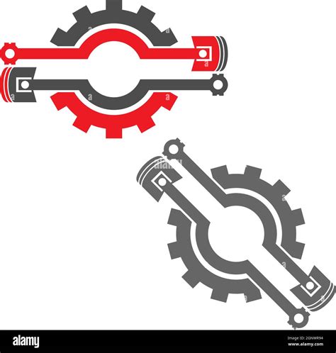 Gear Logo Template vector icon illustration Stock Vector Image & Art ...