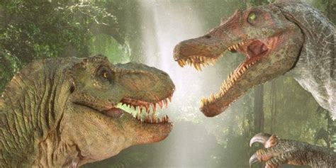 Jurassic Park 3 Spinosaurus Vs Tyrannosaurus Rex