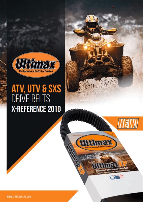 Ultimax® Belts Summer Promotion | ATV, UTV, SxS Belts | CRP