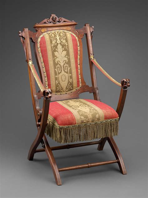 Folding chair, Renaissance Revival | Museum of Fine Arts, Boston